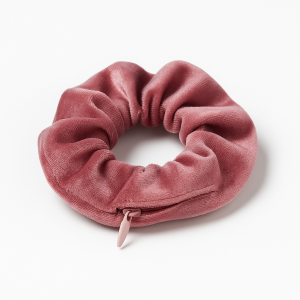 Scrunchie met rits