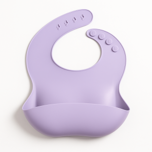 Baby slabbetje - paars