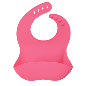 Baby slabbetje - donker roze